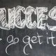This is a MEME quoting Success- Go Get It