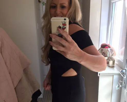 Alison Lloyd After picture, Alison used the amazing 6 week transformation program and the TPTS Fitness club, best gym in Swansea